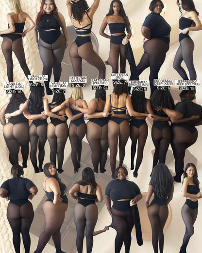 Brand-New Compression Band & Single-Seam Design! Original Magic Tummy-Control, Butt-Lifting, High-Elasticity, Fleece-Lined Leggings