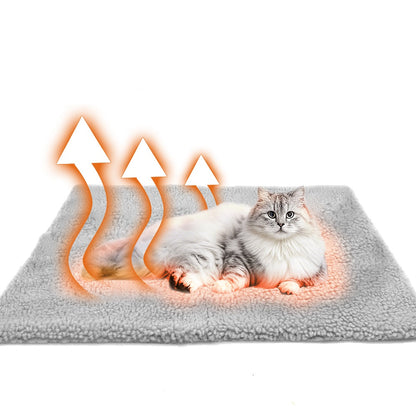 🎅Christmas Sale 50% OFF 🎄50K+；Self Warming Pet Bed, Small Self Heating pet Crate Pad, Thermal Extra Warm Mat Indoor & Outdoor, Non-Slip & Washable