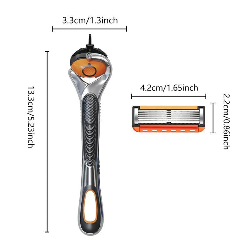 🔥Hot Sale 🎉 - Ultra Sharp Stainless Steel Blades for Smooth Shaving with Free Handle