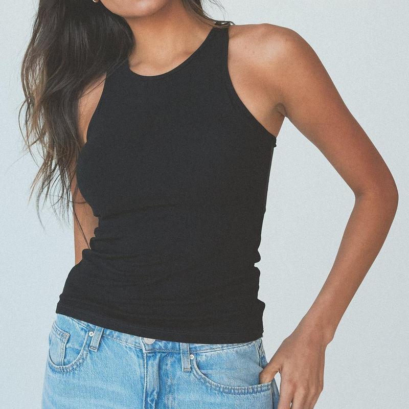 Built-In-Bra Tank Top