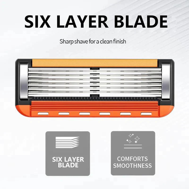 🔥Hot Sale 🎉 - Ultra Sharp Stainless Steel Blades for Smooth Shaving with Free Handle